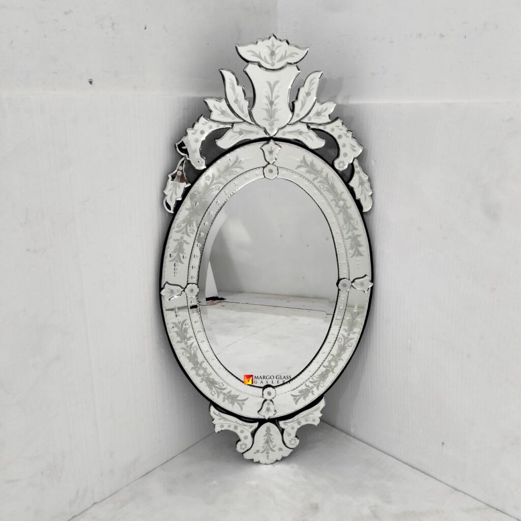 Venetian Mirror Oval 100 x 50 cm 