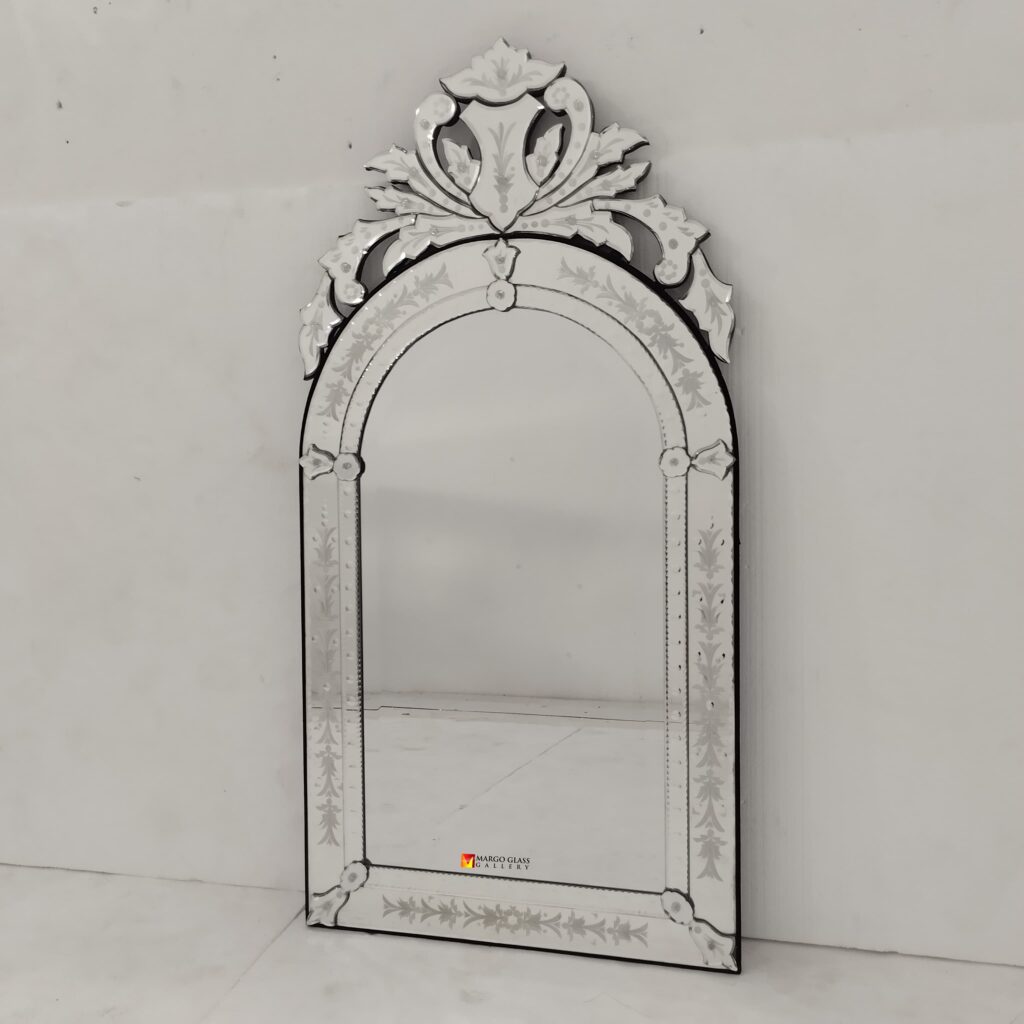 Venetian Wall Mirror Tiara 120 x 60 cm - Image 4