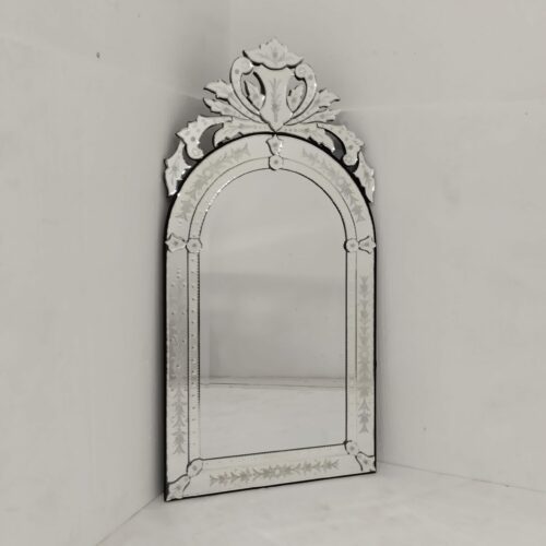 Venetian Wall Mirror Tiara 100 x 50 cm