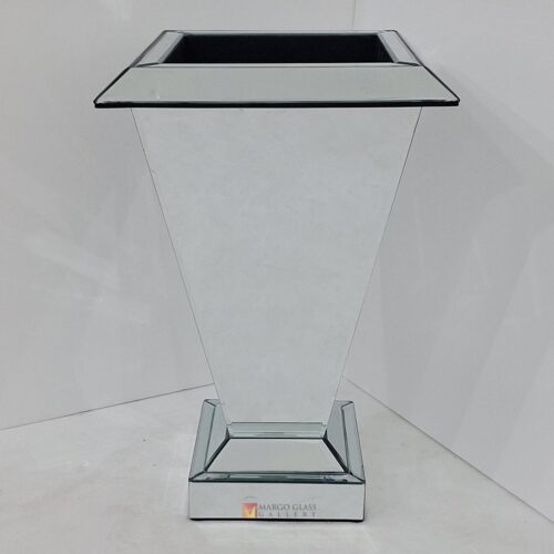 Silver Mirror Vase 50 x 50 x 79 cm