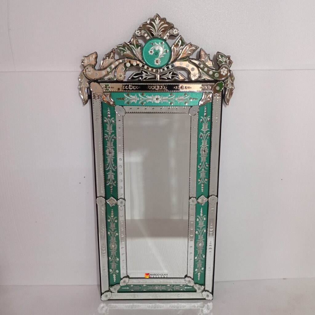 MG 005034 Venetian Mirror Green 120x60 cm