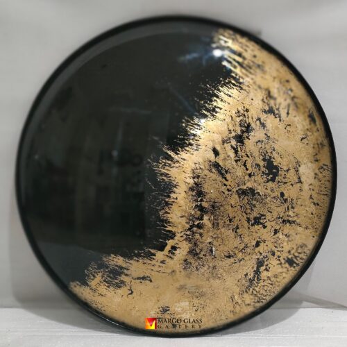 MG 050105 Convex Eglomise Black 90 cm