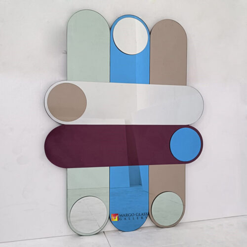 Modern Mirror Colorful 150x115 cm