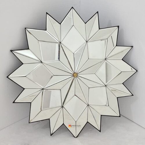 Modern 3D Mirror 90x90 cm