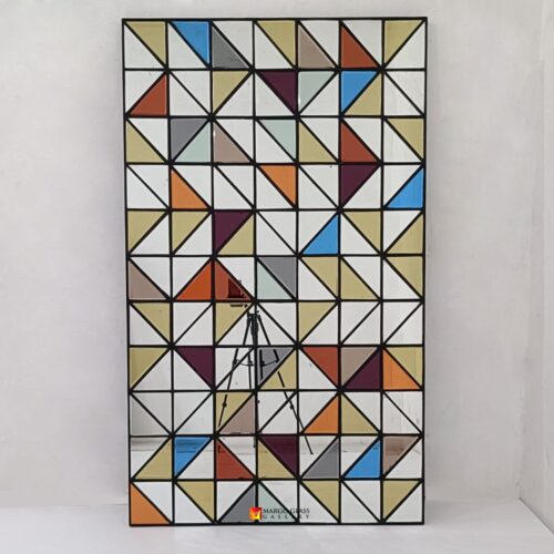 Modern Rectangular Colorful Mirror 160x95 cm