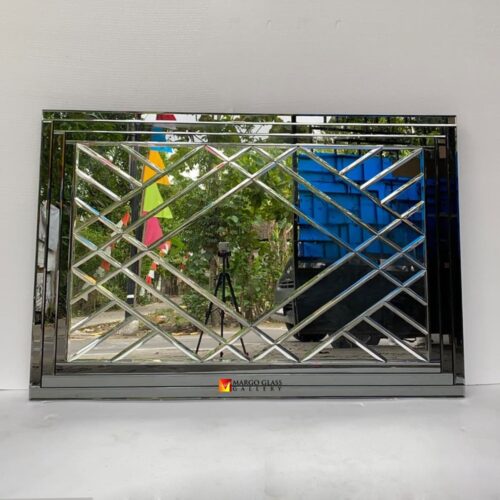 Bevel Mirror Lis Grey 150x100 cm