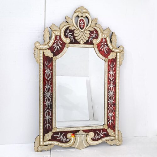Venetian Red Gold Mirror 140x90 cm