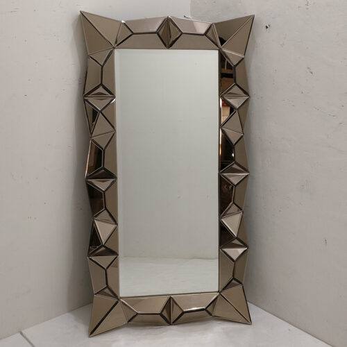 Rectangle wall mirror 3d 150x80cm
