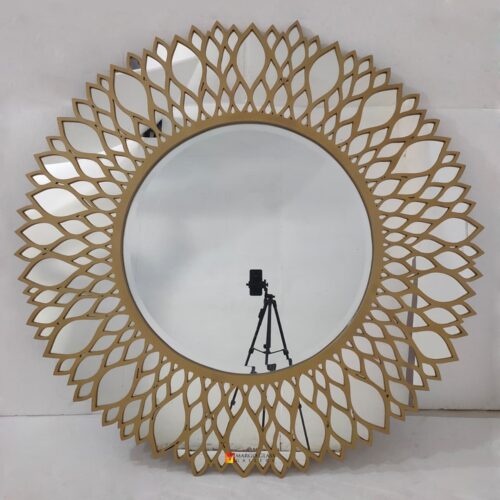 Sunburn Round Wall Mirror 140x140 cm