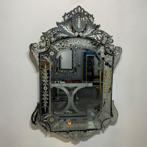 Venetian Wall Mirror 125x85 cm